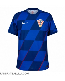 Croația Tricou Fotbal Replică European 2024 Barbati Deplasare